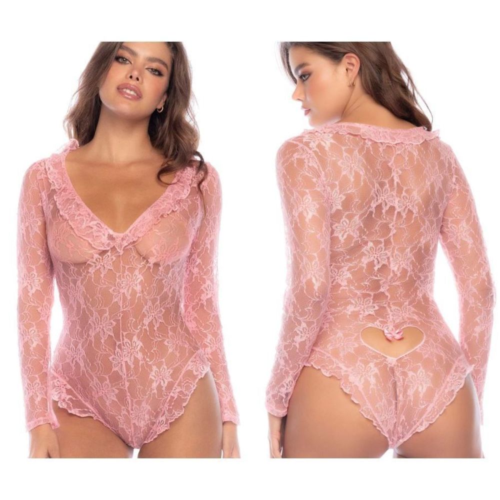 Mapale 7599 Sleep Romper Color Rose